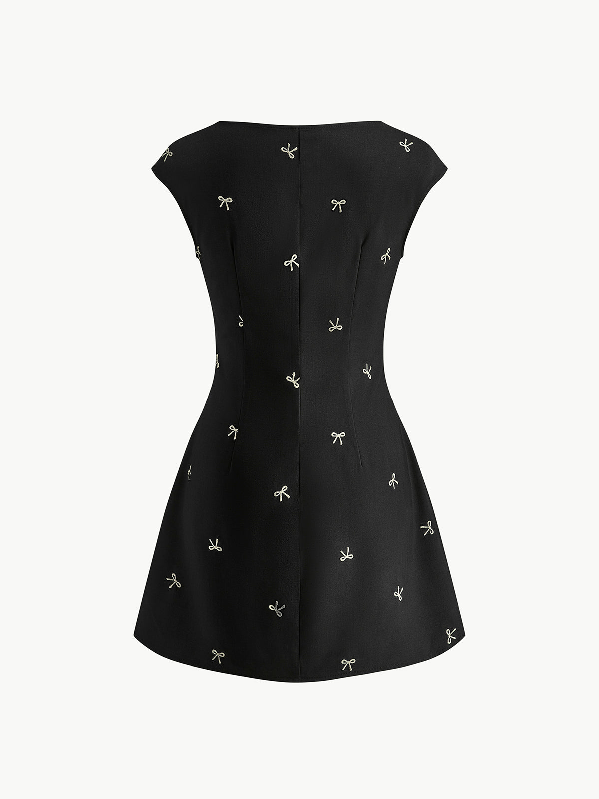 Bow Detail Breasted Tank Dress-CALLISTARI