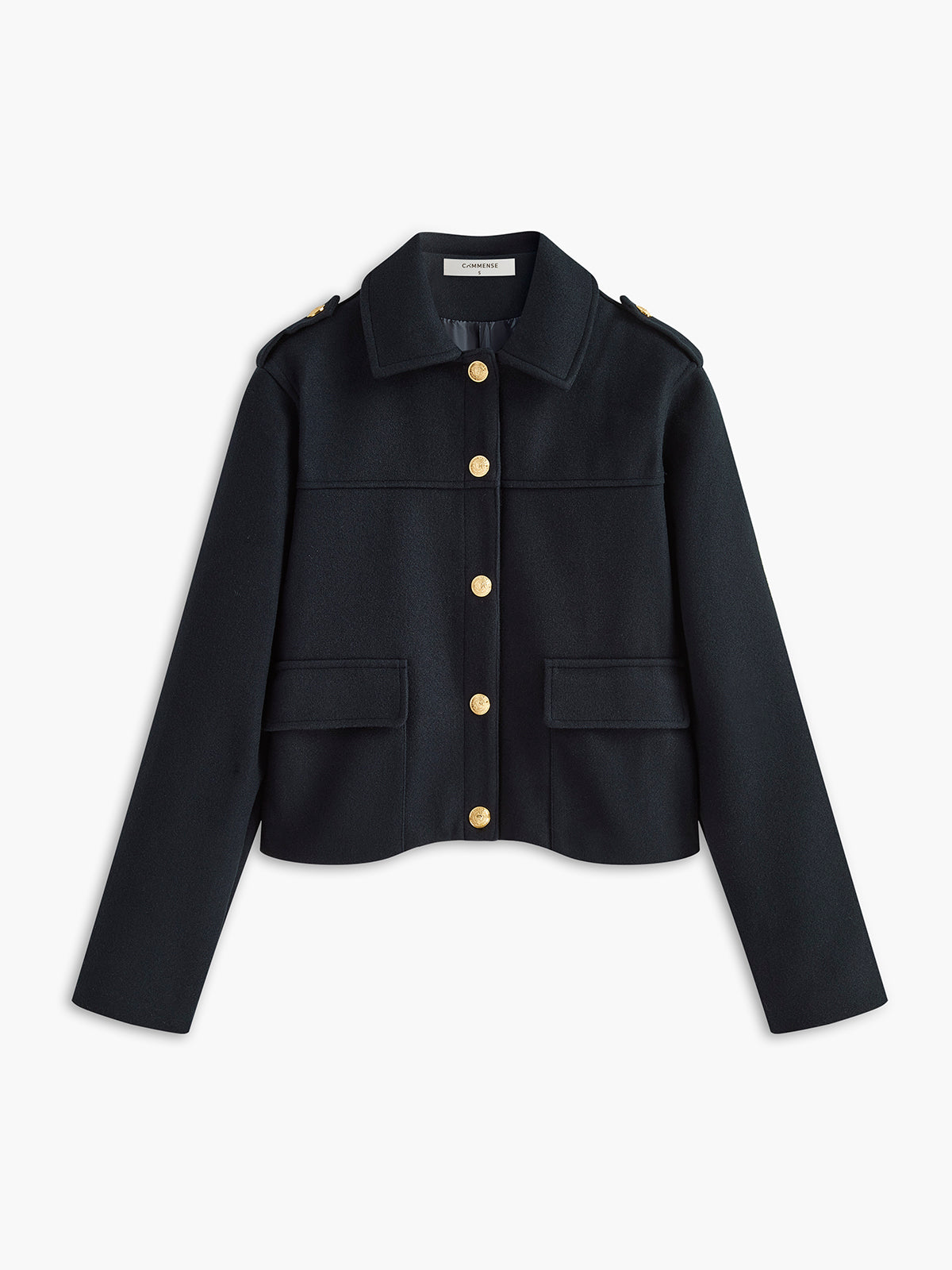 Elegant Breasted Piping Jacket-CALLISTARI