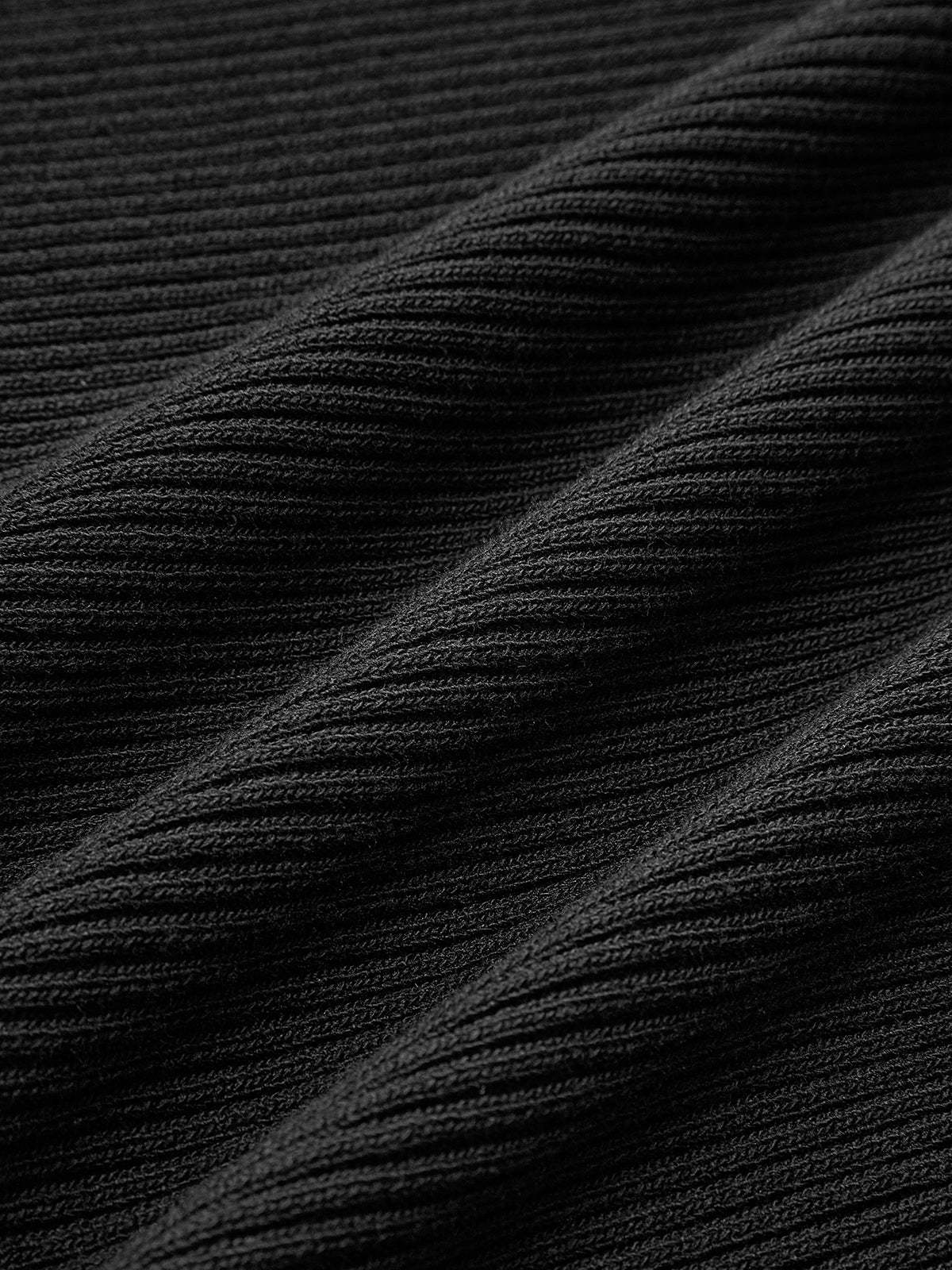 Contrast Ruffle Sleeveless Sweater Dress-CALLISTARI