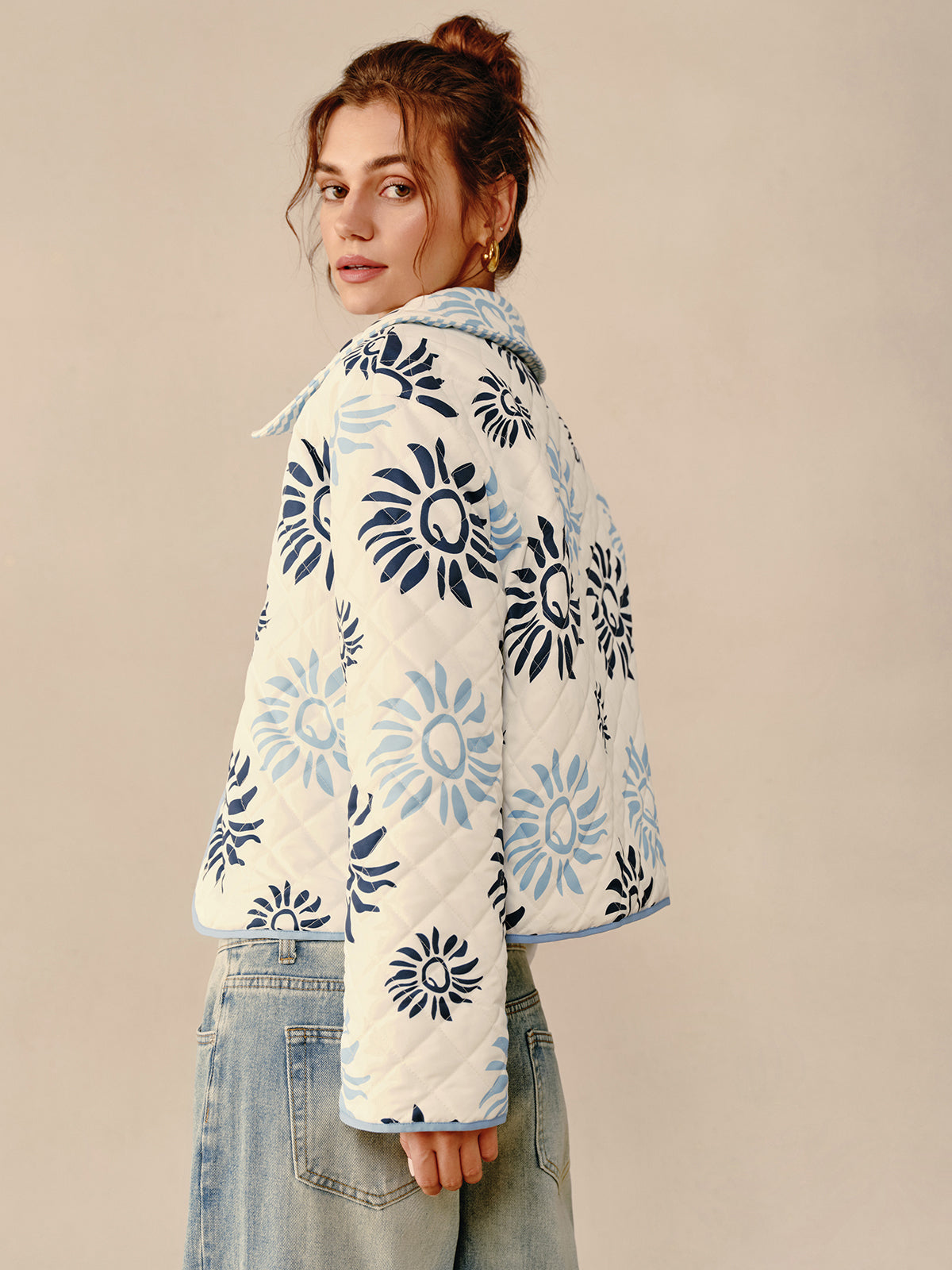 Two Way Lace Up Lapel Jacket-CALLISTARI