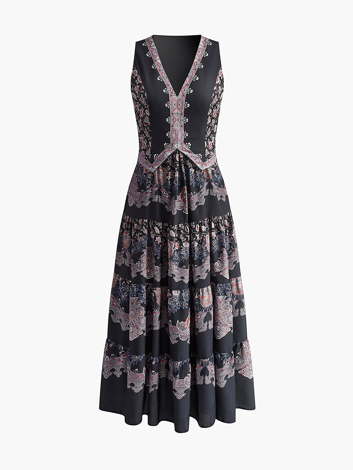 Beheme Printed Floral Dress-CALLISTARI