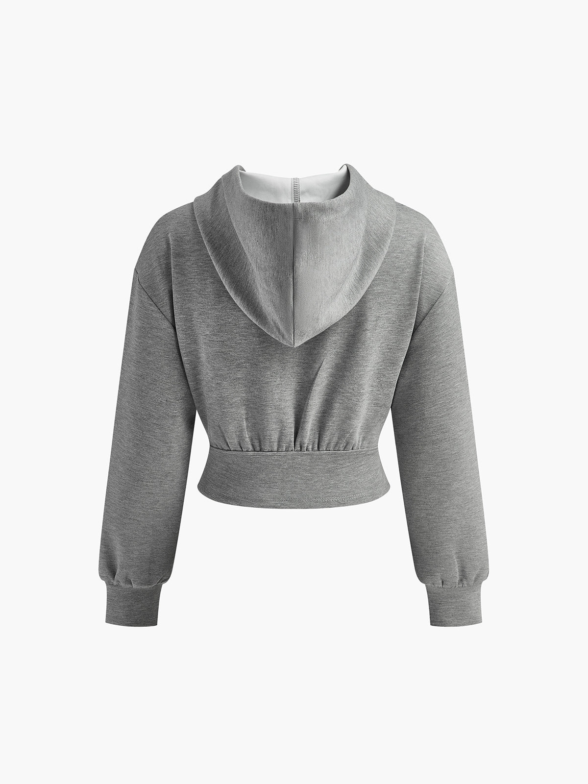 Callistari Athleisure Zipper Slim Hoodie-CALLISTARI