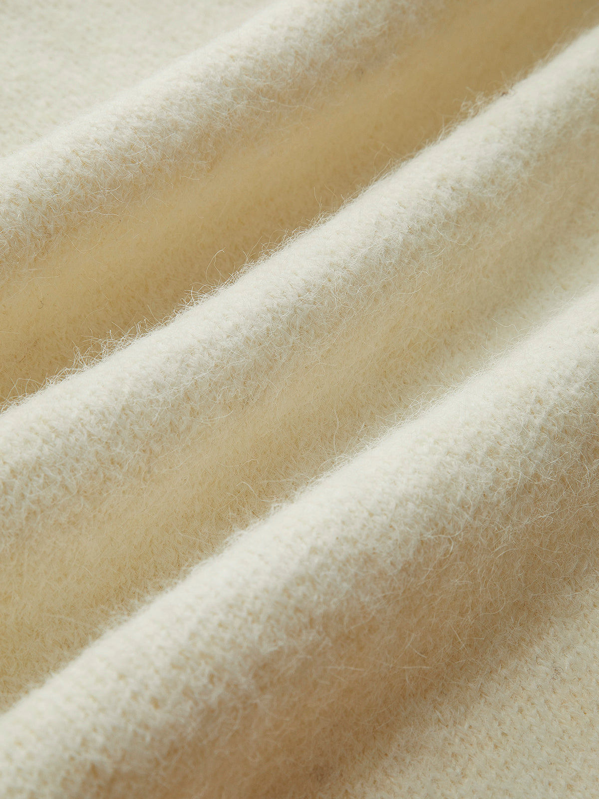 Beaded-Detail Panel Faux Fur Coat-CALLISTARI