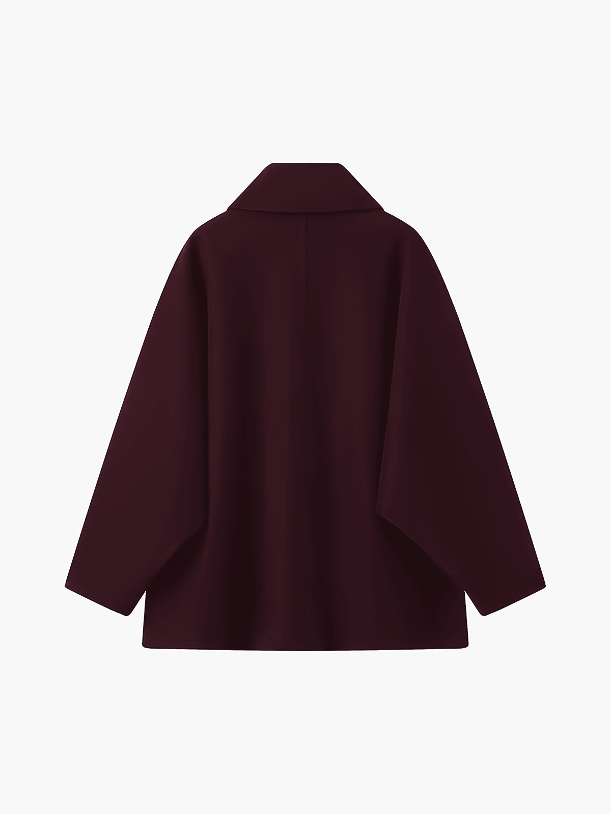 Solid Oversized Pocket Button Coat-CALLISTARI