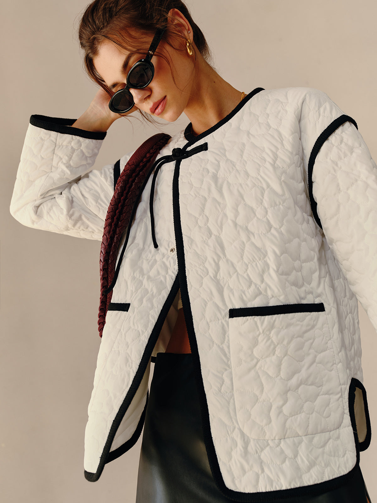 Boheme Floral-Pattern Jacket-CALLISTARI