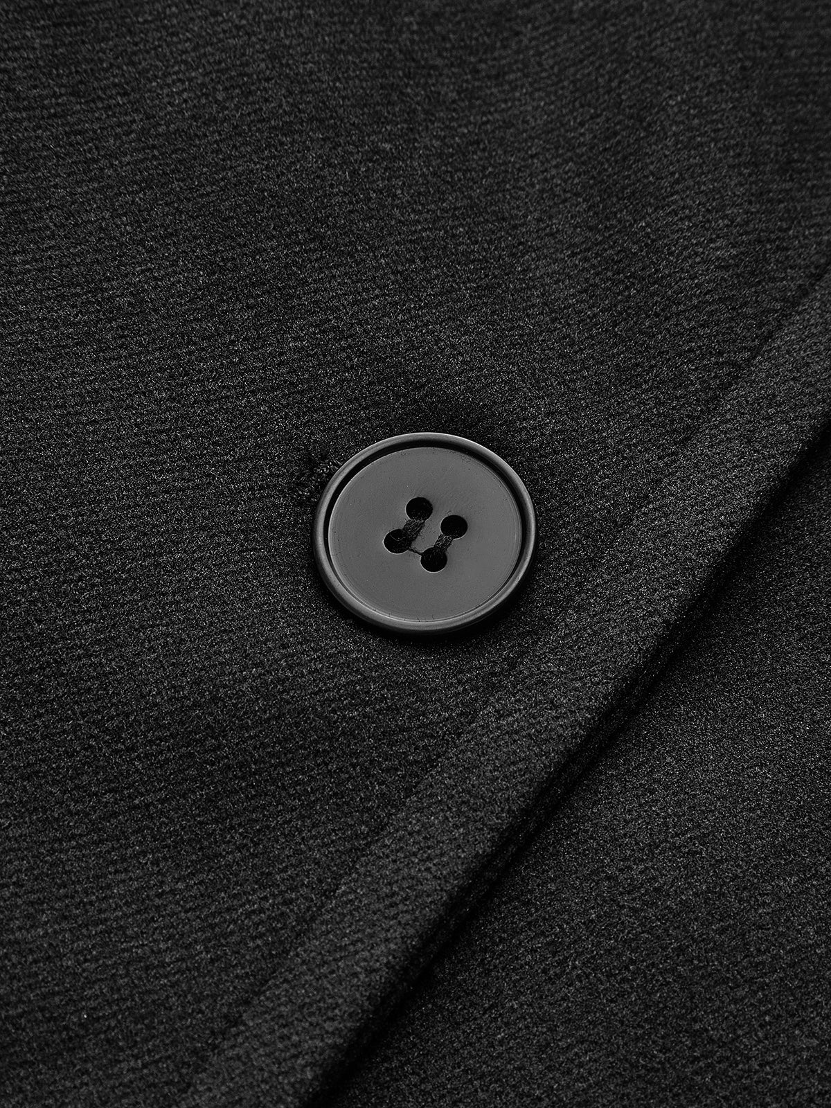 Solid Oversized Pocket Button Coat-CALLISTARI