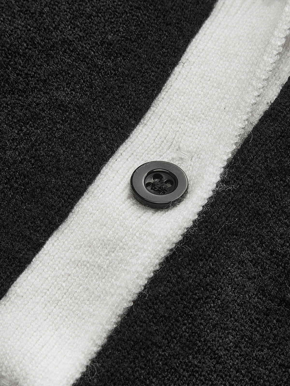 Contrast Binding V-Neck Knit Jumpsuits-CALLISTARI