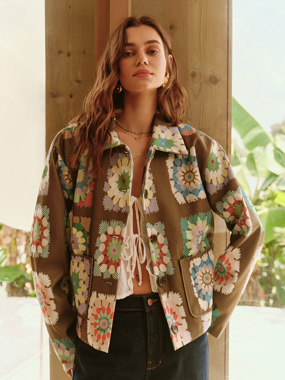 Boheme Versatile Breasted Polo Jacket-CALLISTARI