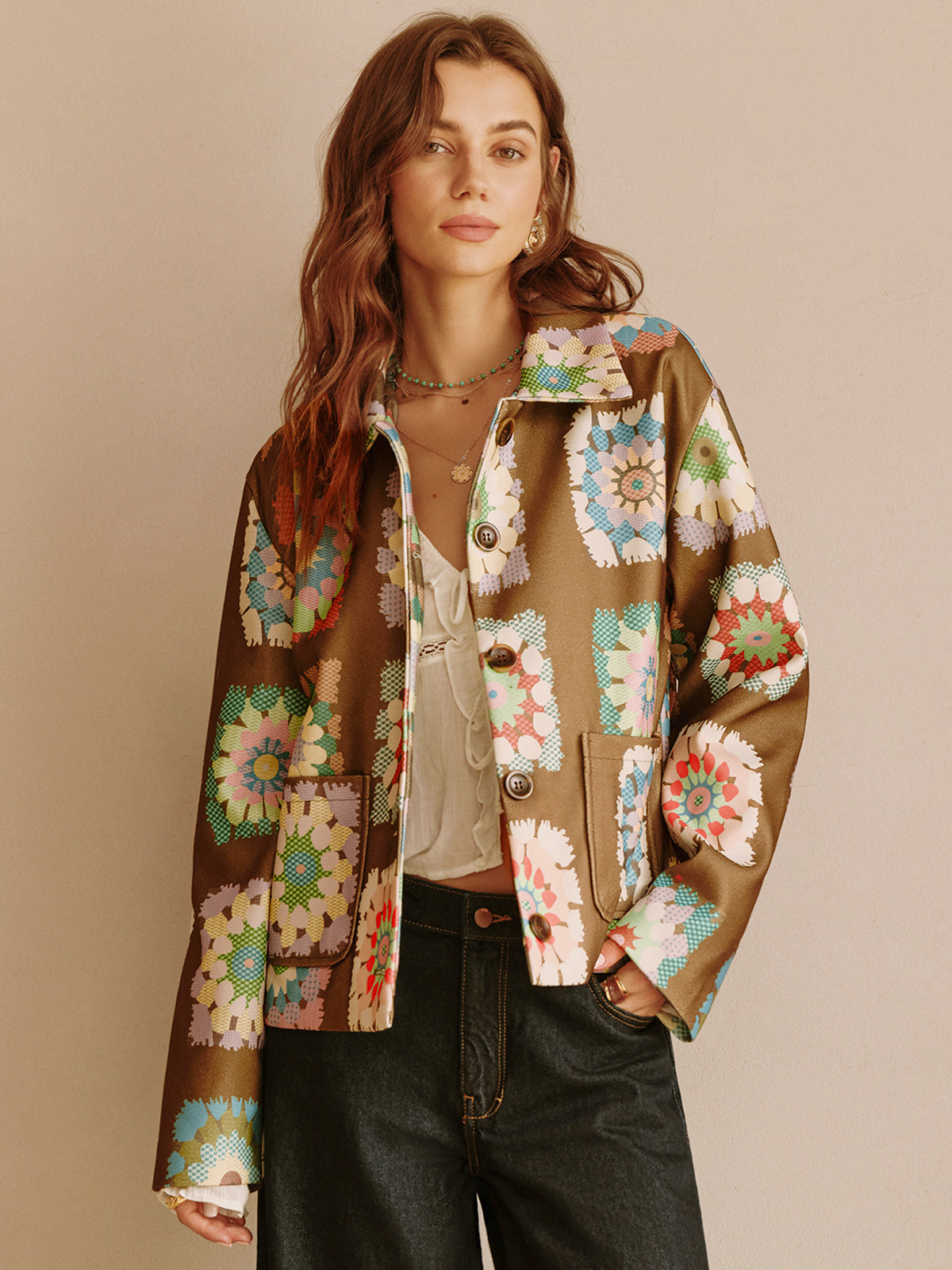 Boheme Versatile Breasted Polo Jacket-CALLISTARI