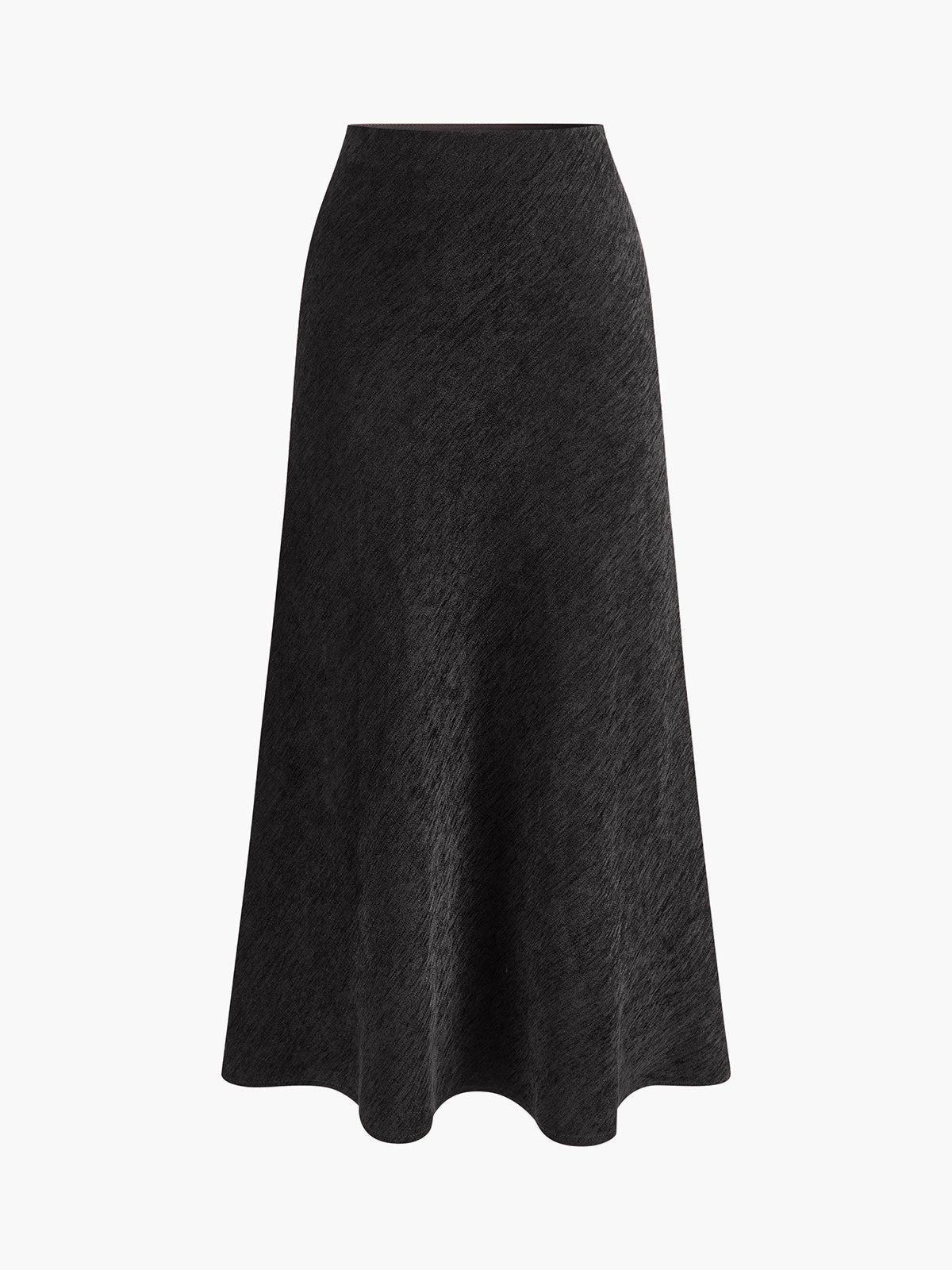 Minimalist Corduroy Draped Skirt-Mesadic