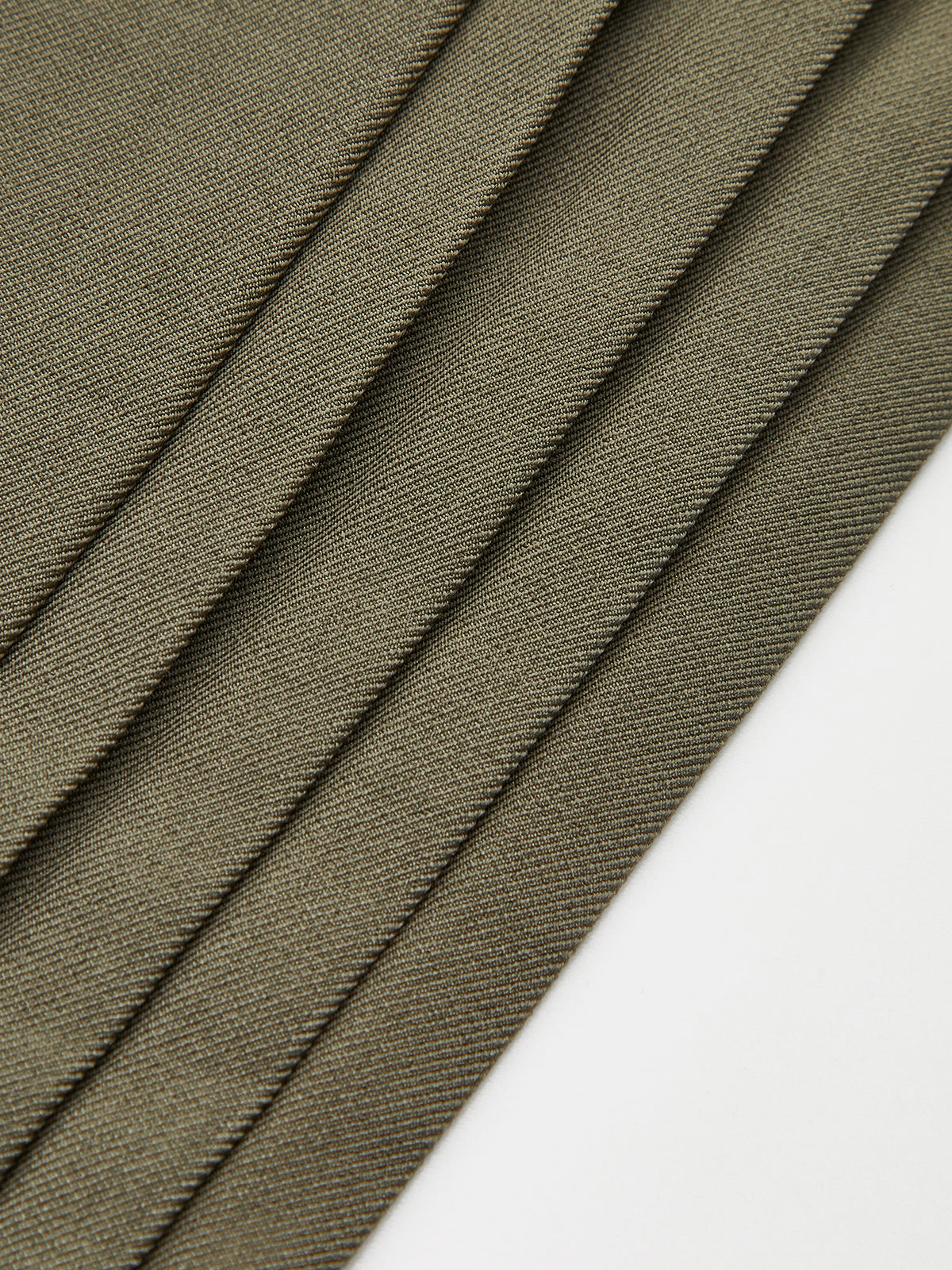 Side Pleated Wide-Leg Pants-Mesadic