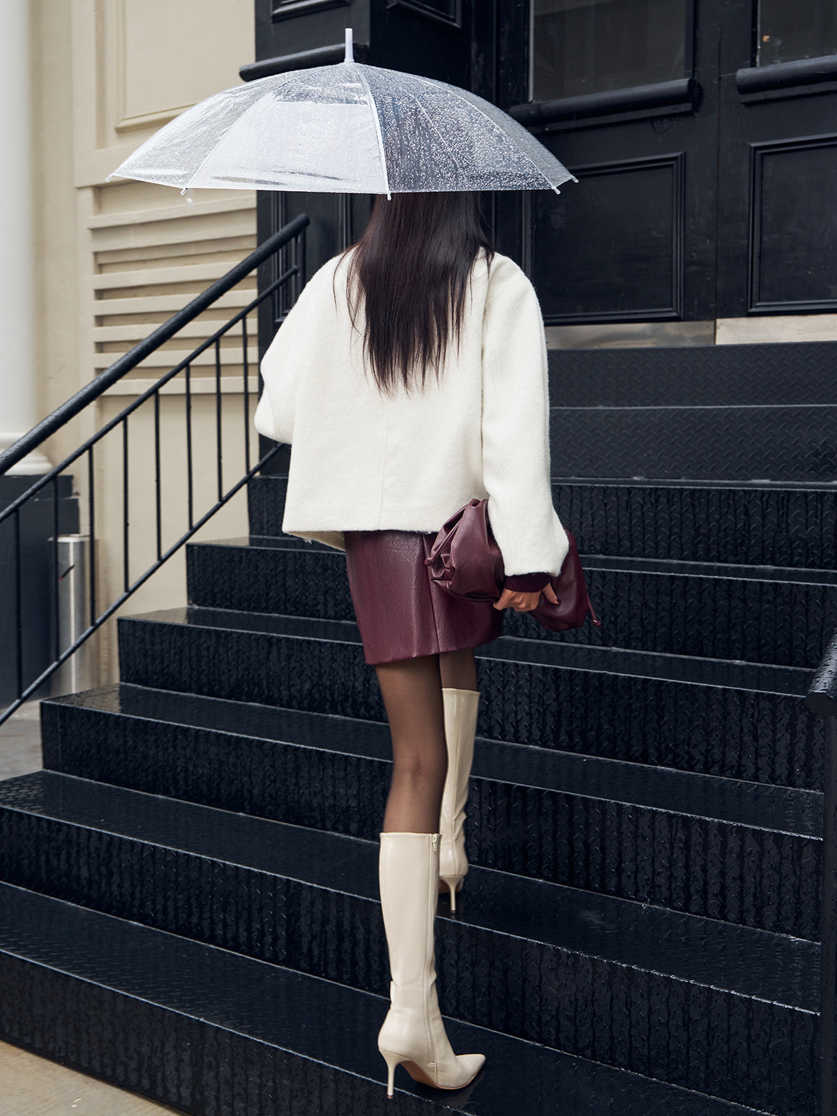 Romance Button Shift Coat-Mesadic