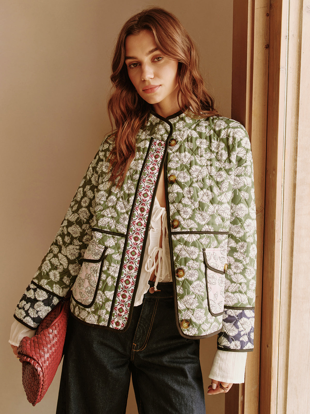 Boheme Flap Pockets Winter Coat-Mesadic