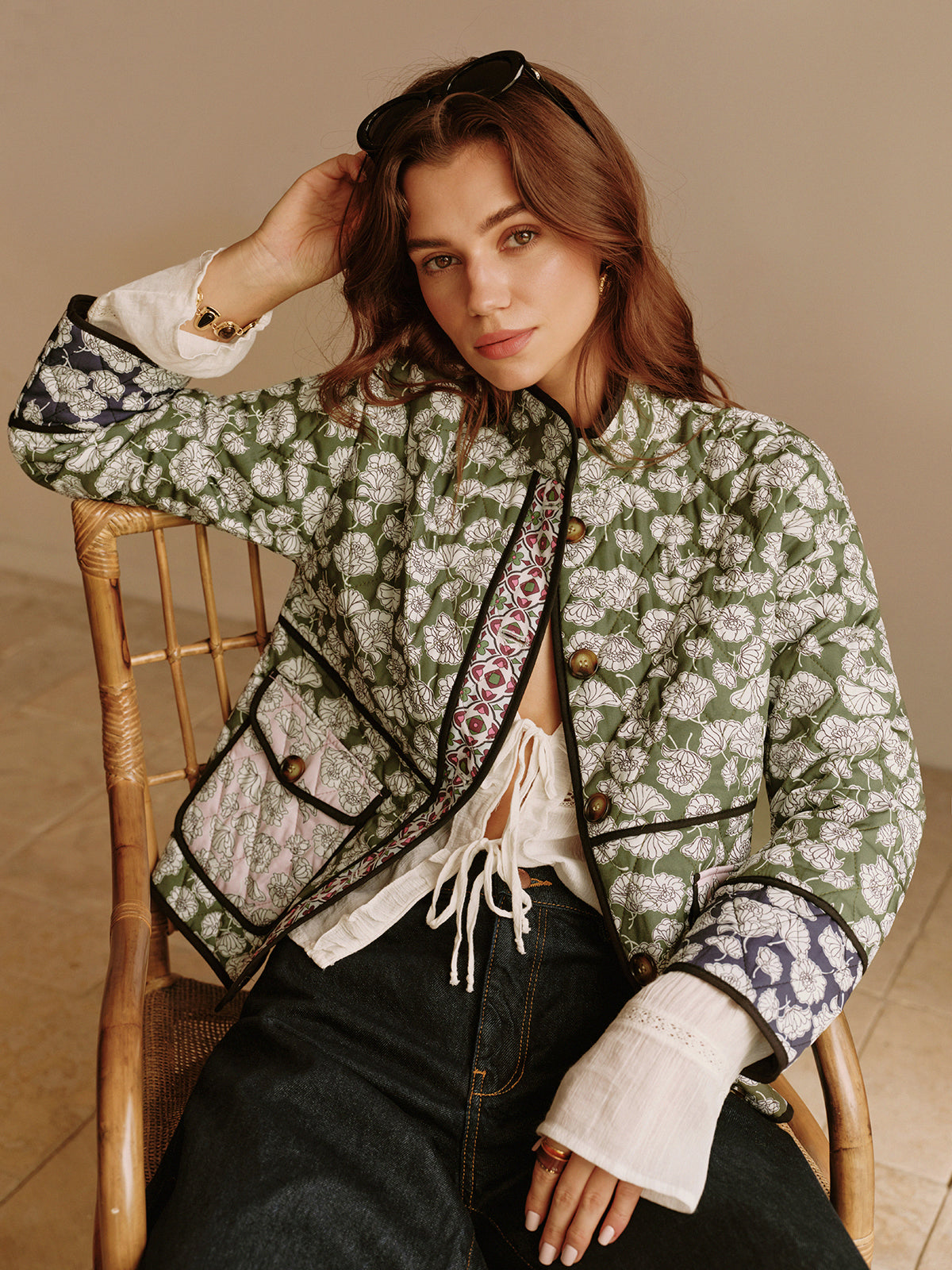 Boheme Flap Pockets Winter Coat-Mesadic