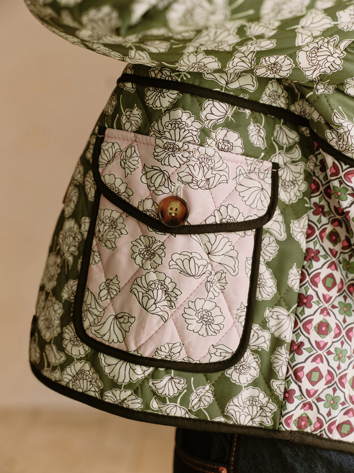 Boheme Flap Pockets Winter Coat-Mesadic