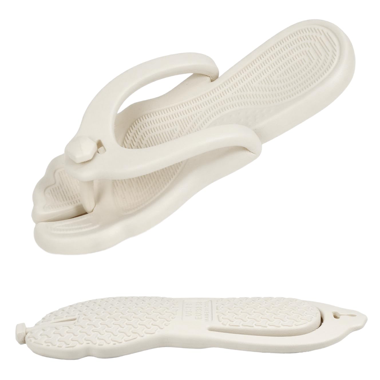 Foldable Travel Flip Flops ✈️ Lightweight Non-Slip Sandals