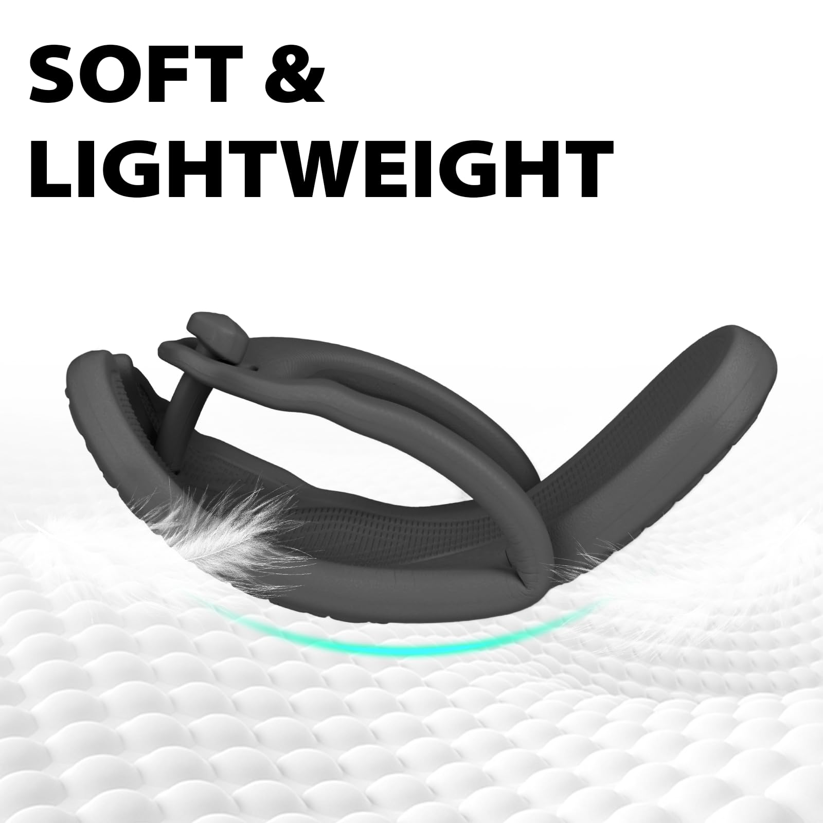 Foldable Travel Flip Flops ✈️ Lightweight Non-Slip Sandals