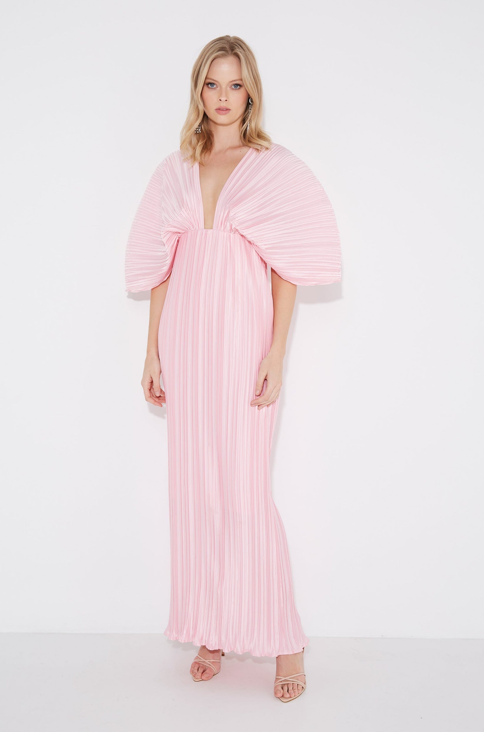 Callistari pin pleated dress-CALLISTARI
