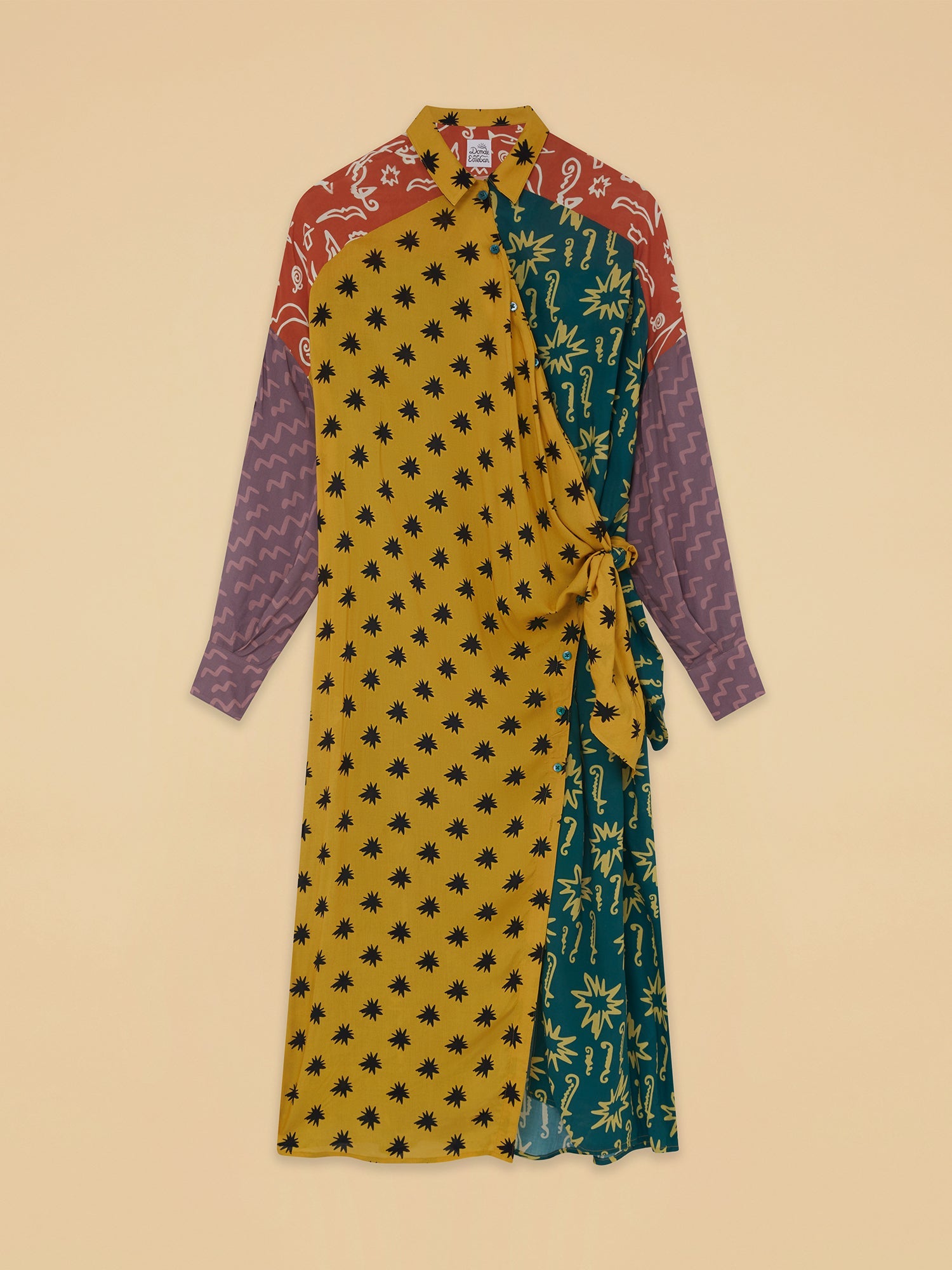 Callistari Estrellitas Shirt Dress-CALLISTARI
