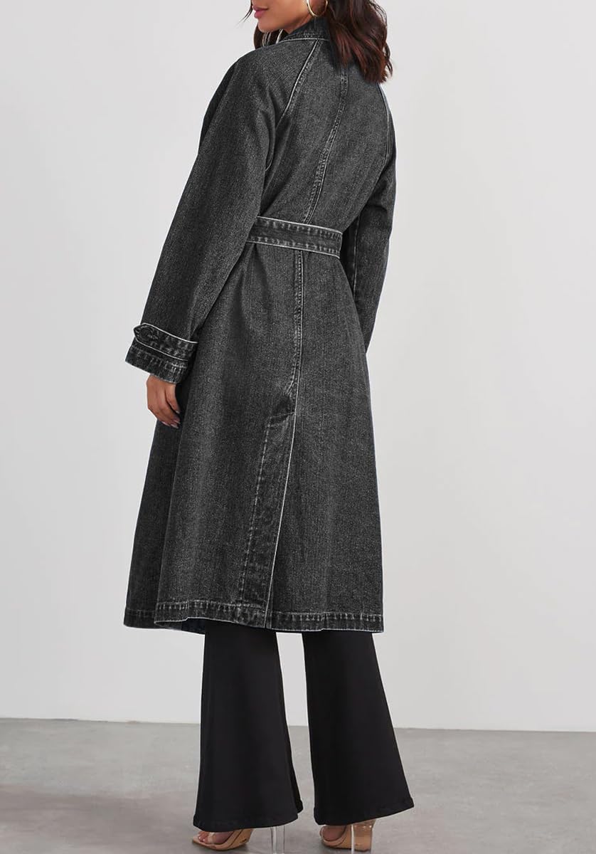 Light linen dress with and denim jacket-CALLISTARI