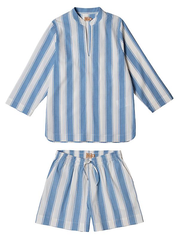 Callistari Pajamas - Striped-CALLISTARI