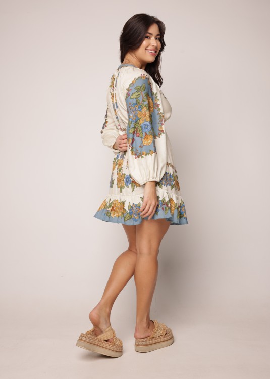 Callistari Vestido Curto Naturaleza Dress-CALLISTARI