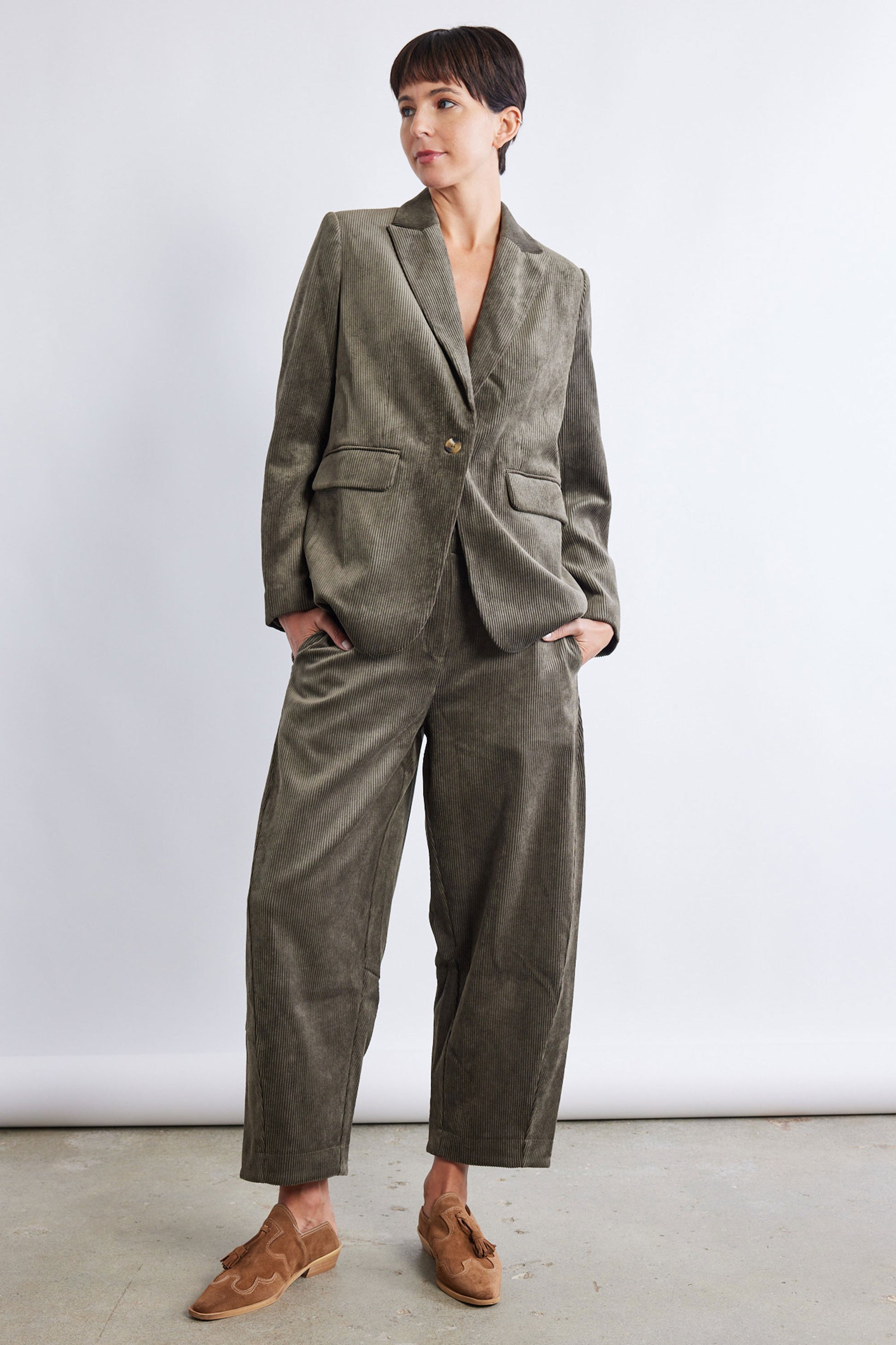 Designer trousers + suit