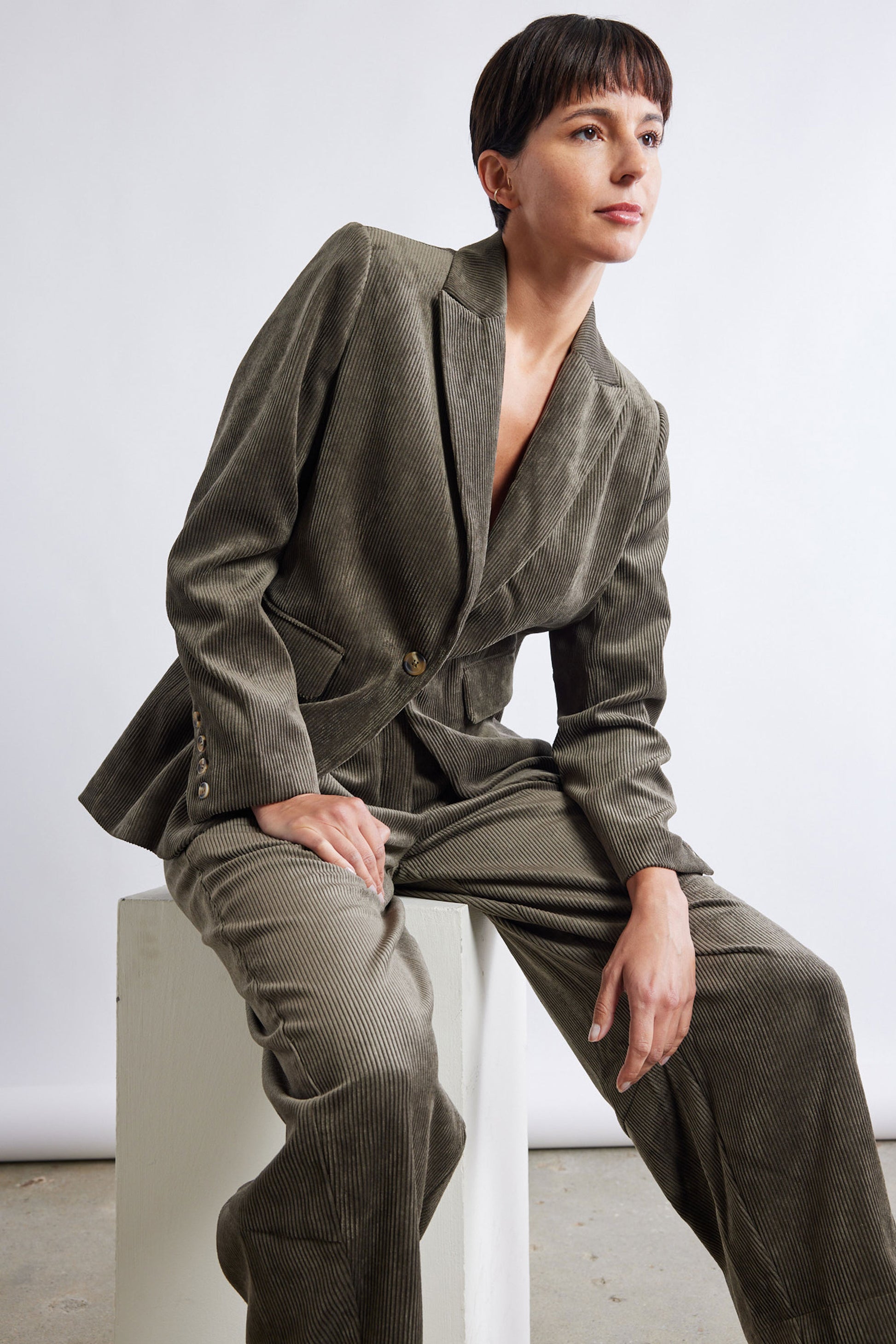 Designer trousers + suit