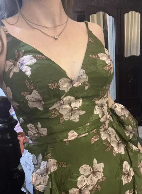 Luxurious Floral Print Sleeveless Tank Maxi Dress