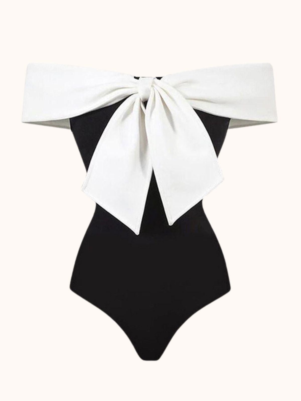 Daisy Off Shoulder Swimwear Two Piece Set - Mew Mews