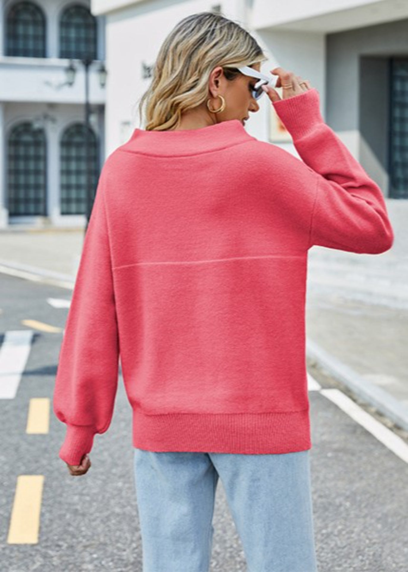 Elegant Stylish Plain Sweater-CALLISTARI
