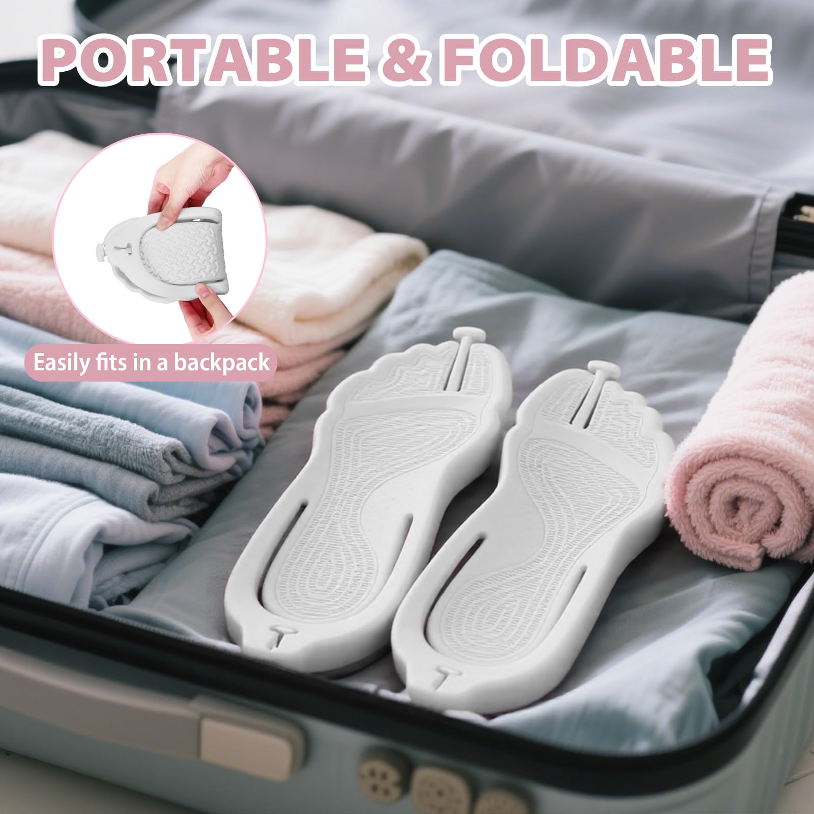 Foldable Travel Flip Flops ✈️ Lightweight Non-Slip Sandals