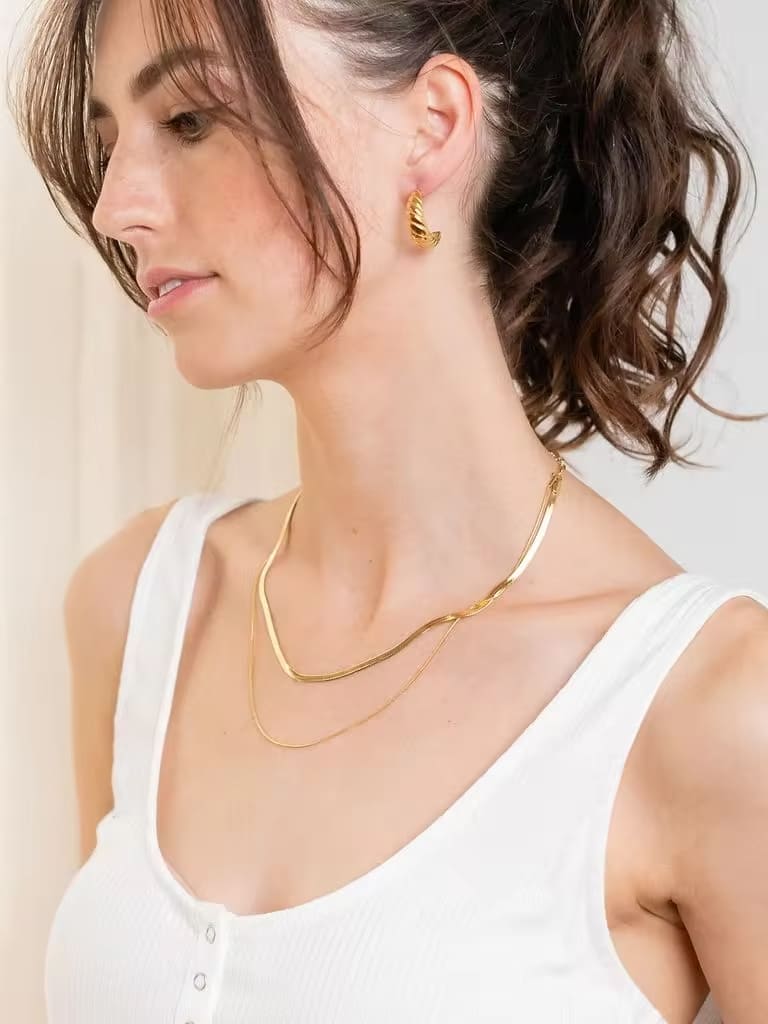 Snake Chain Necklace-CALLISTARI