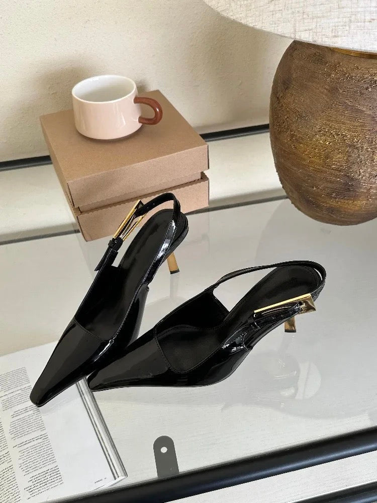 Zaryna - Padded Slingback Heels-CALLISTARI