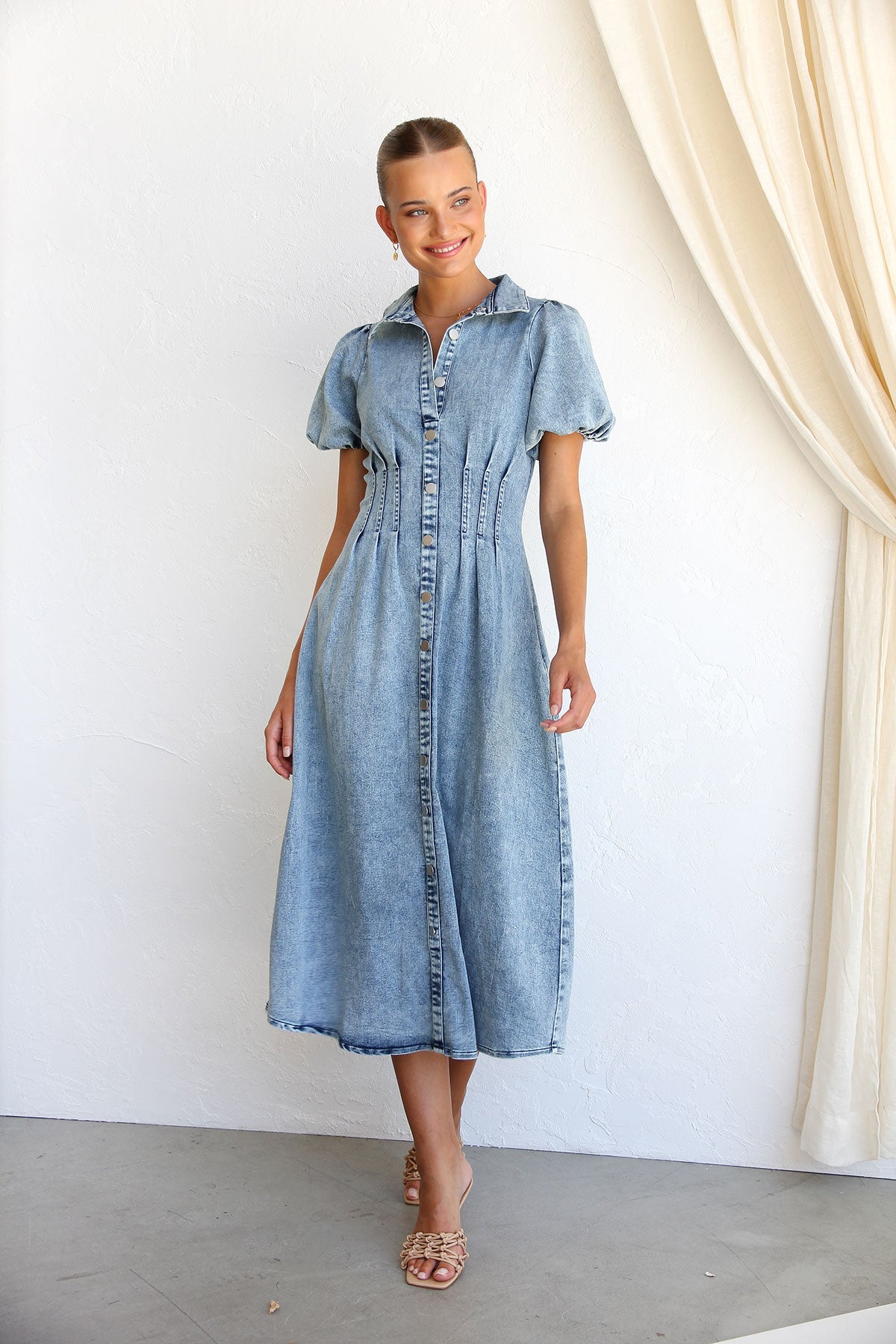 Cate Dress DENIM-CALLISTARI