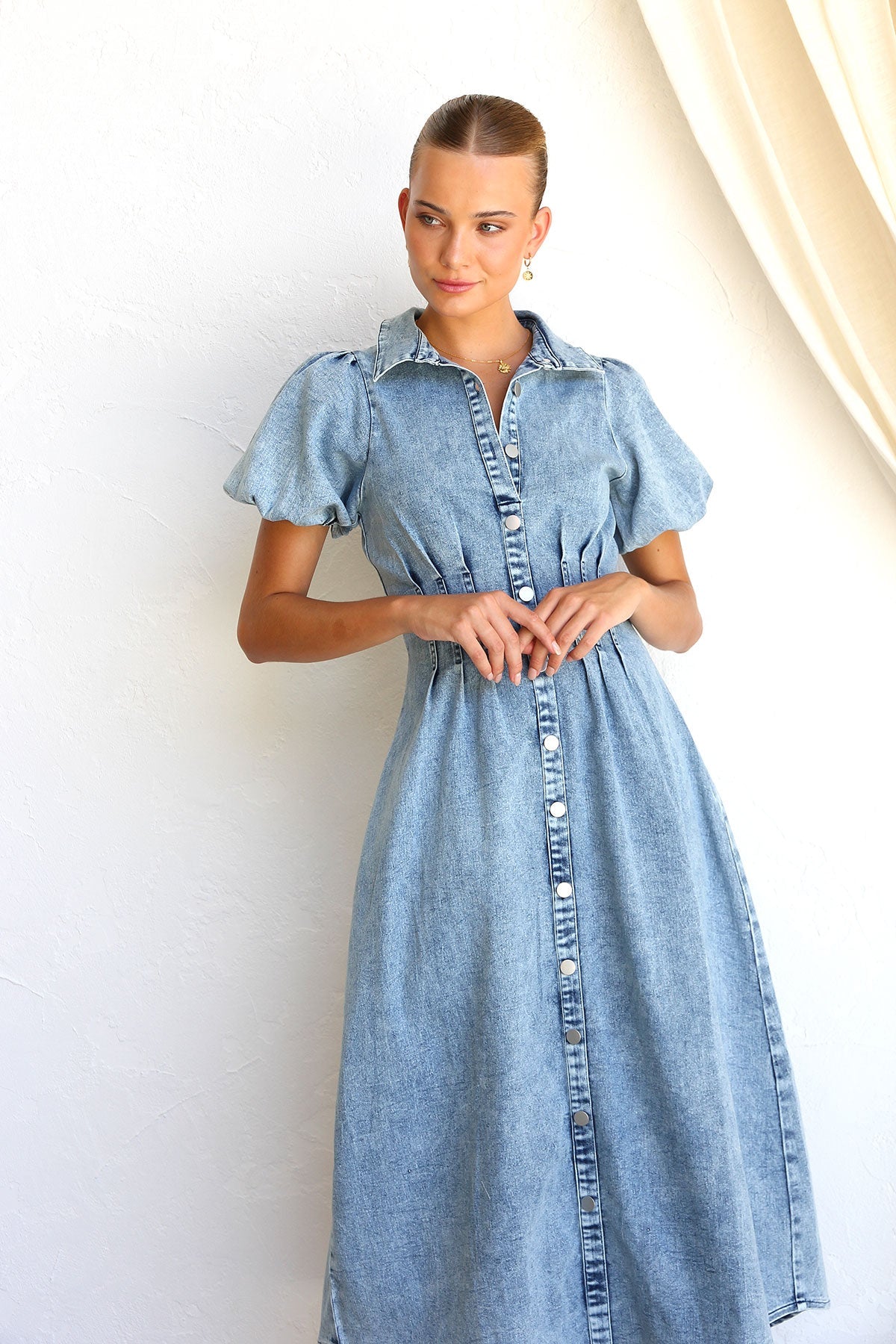 Cate Dress DENIM-CALLISTARI