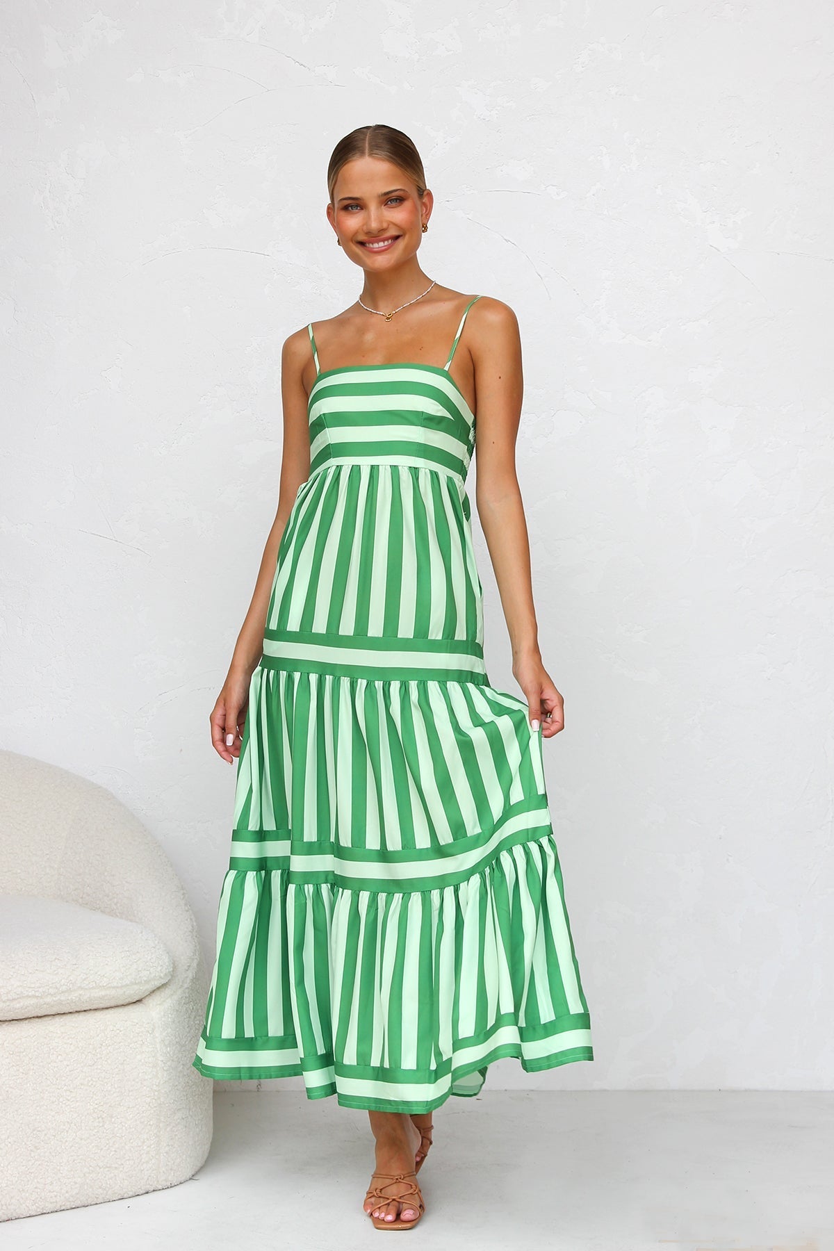 Laina Dress GREEN-CALLISTARI