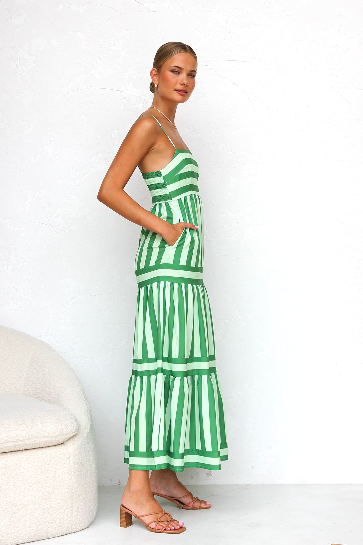 Laina Dress GREEN-CALLISTARI