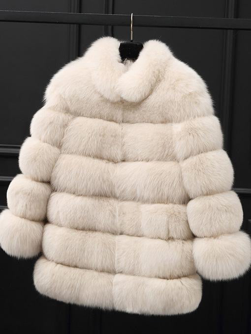Boss Bubble Faux Fur Coat-CALLISTARI