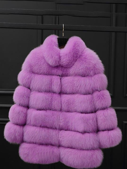 Boss Bubble Faux Fur Coat-CALLISTARI