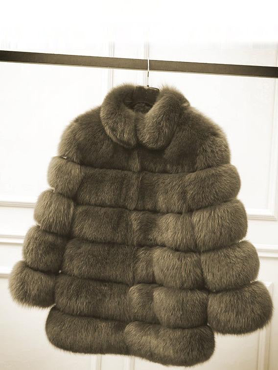 Boss Bubble Faux Fur Coat-CALLISTARI