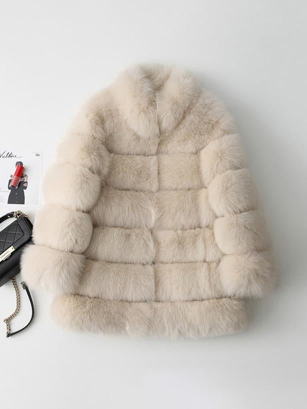 Boss Bubble Faux Fur Coat-CALLISTARI