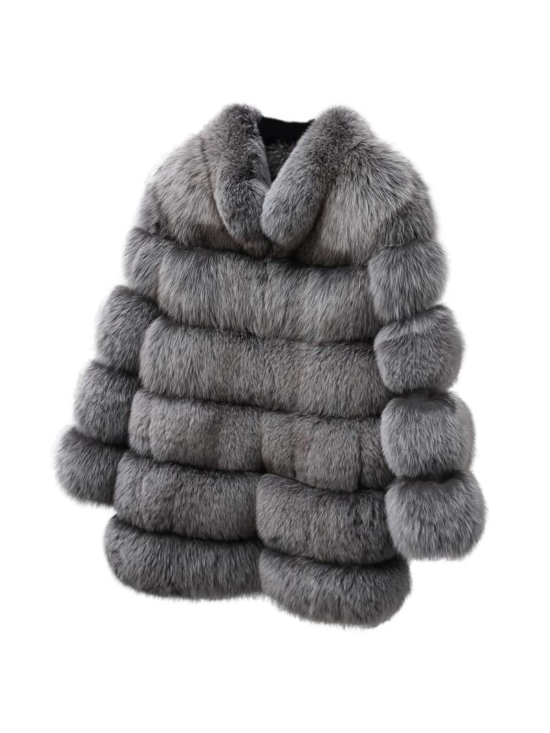 Boss Bubble Faux Fur Coat-CALLISTARI