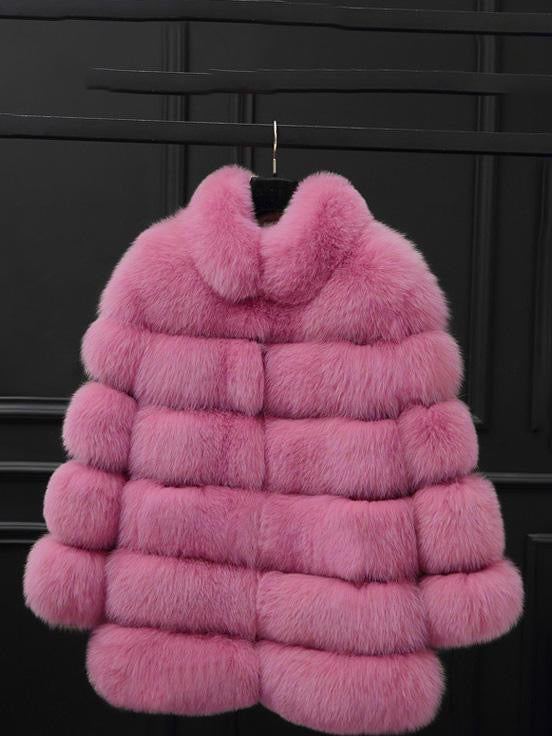Boss Bubble Faux Fur Coat-CALLISTARI