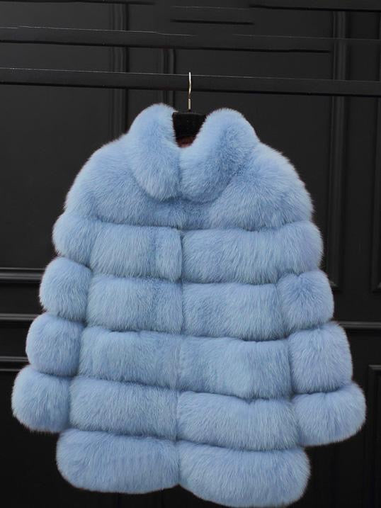 Boss Bubble Faux Fur Coat-CALLISTARI