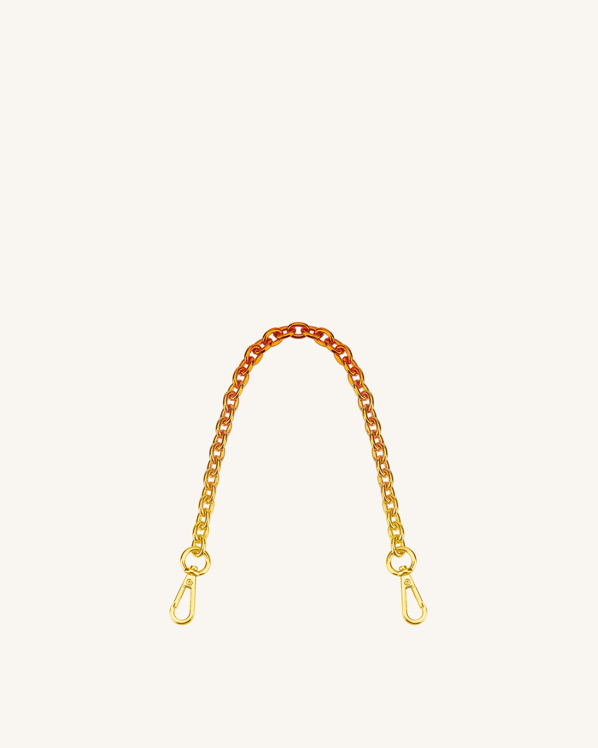 Isla Gradient Chain Strap - Orange-Mesadic