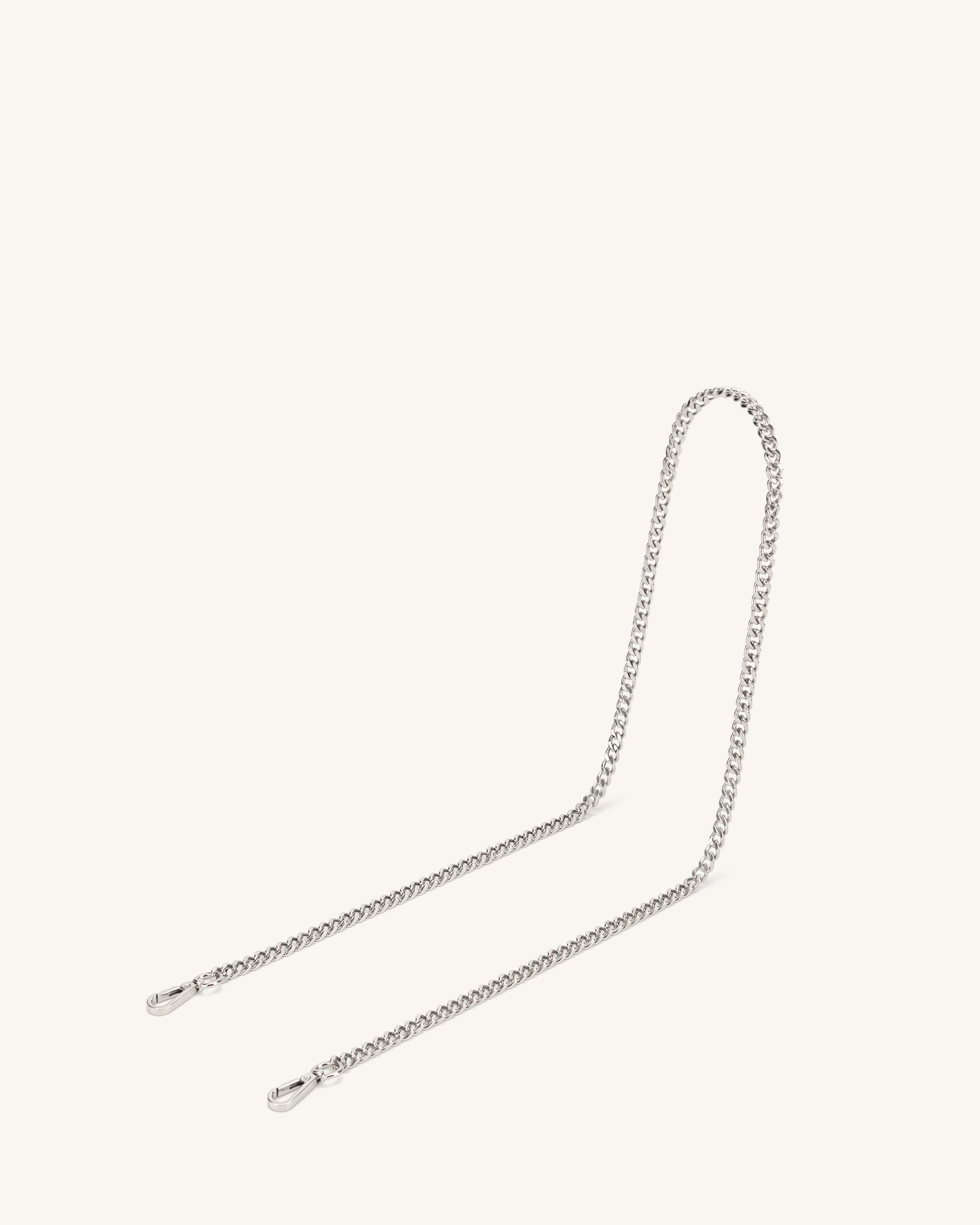 Iris Silver Chain Strap-Mesadic