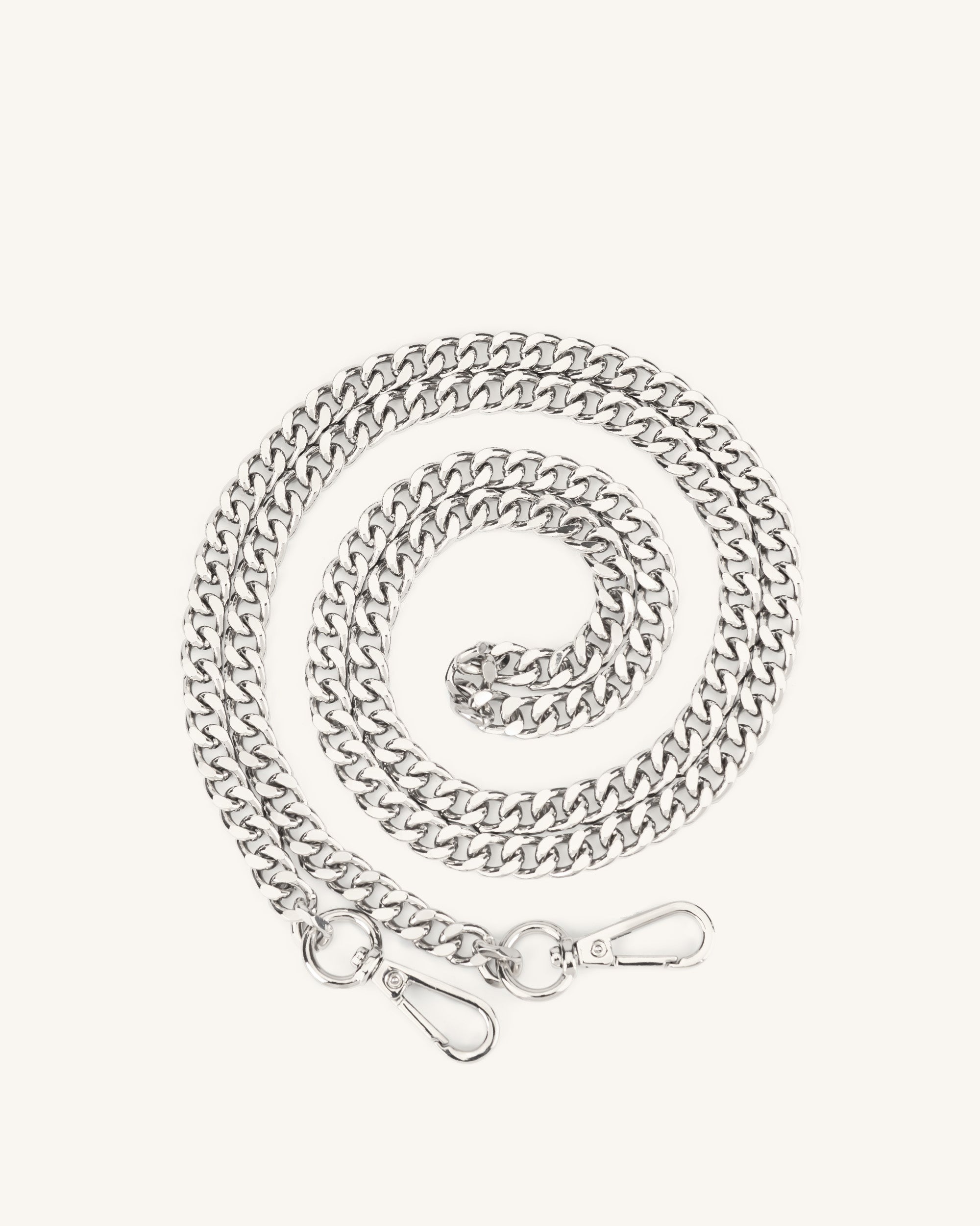Iris Silver Chain Strap-Mesadic