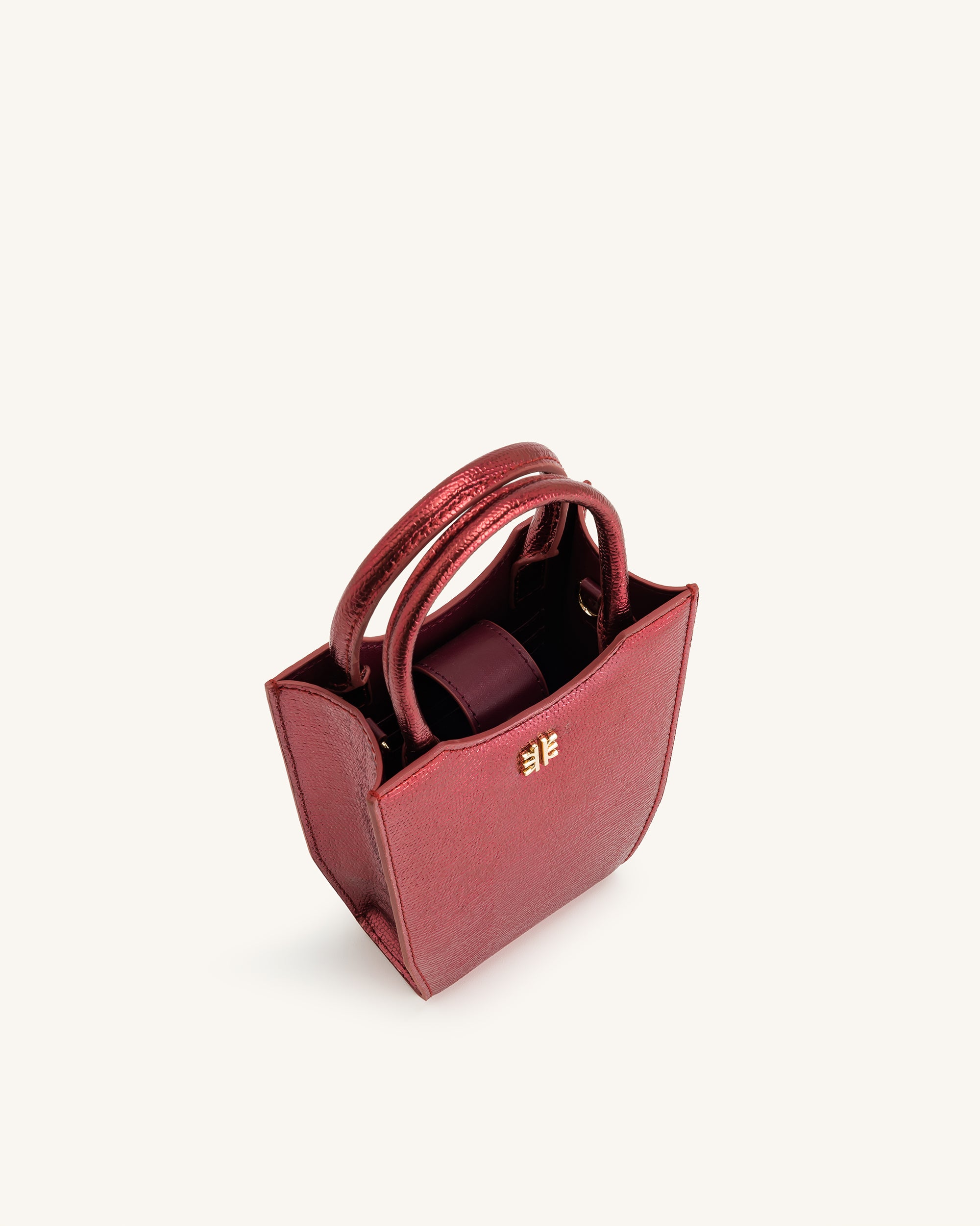 FEI Metallic Phone Bag - Red Ochre Lizard-Mesadic