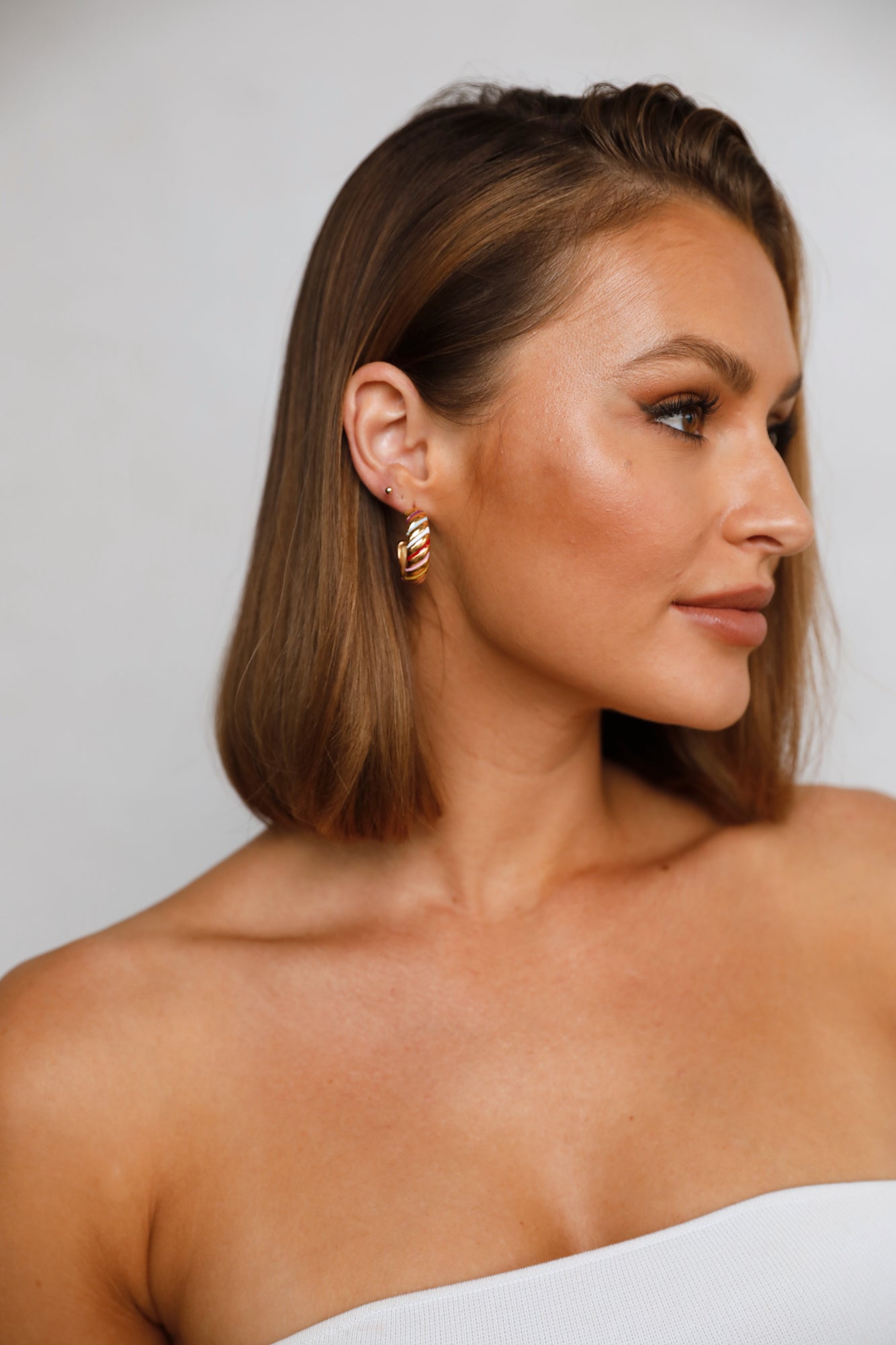 18K Gold Plated Liquorice Dreams Earrings-CALLISTARI